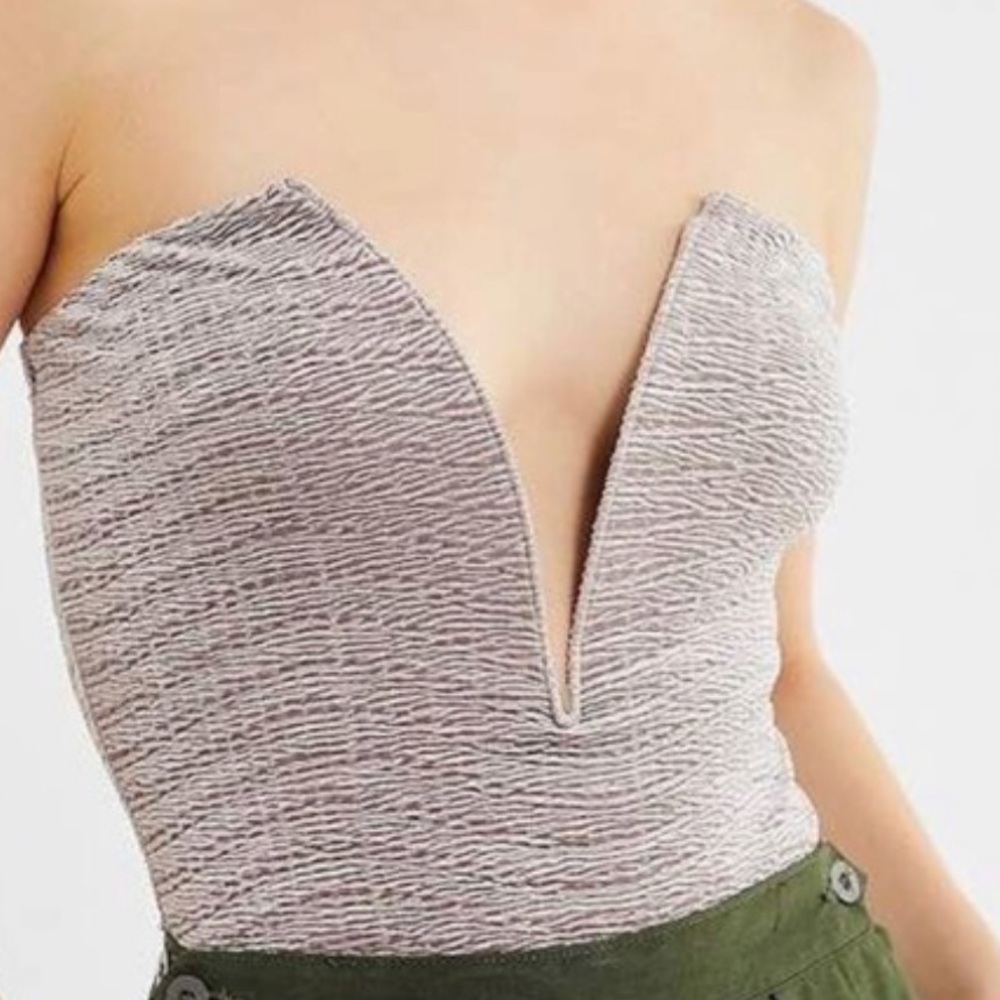 Urban Outfitters VELVET BODYSUIT